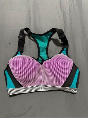 VSX Purple & Teal Racerback Sports Bra